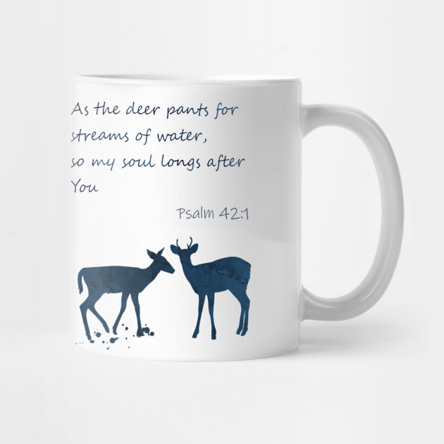 Psalm 42:1 As the deer pants for streams of water by TheJollyMarten